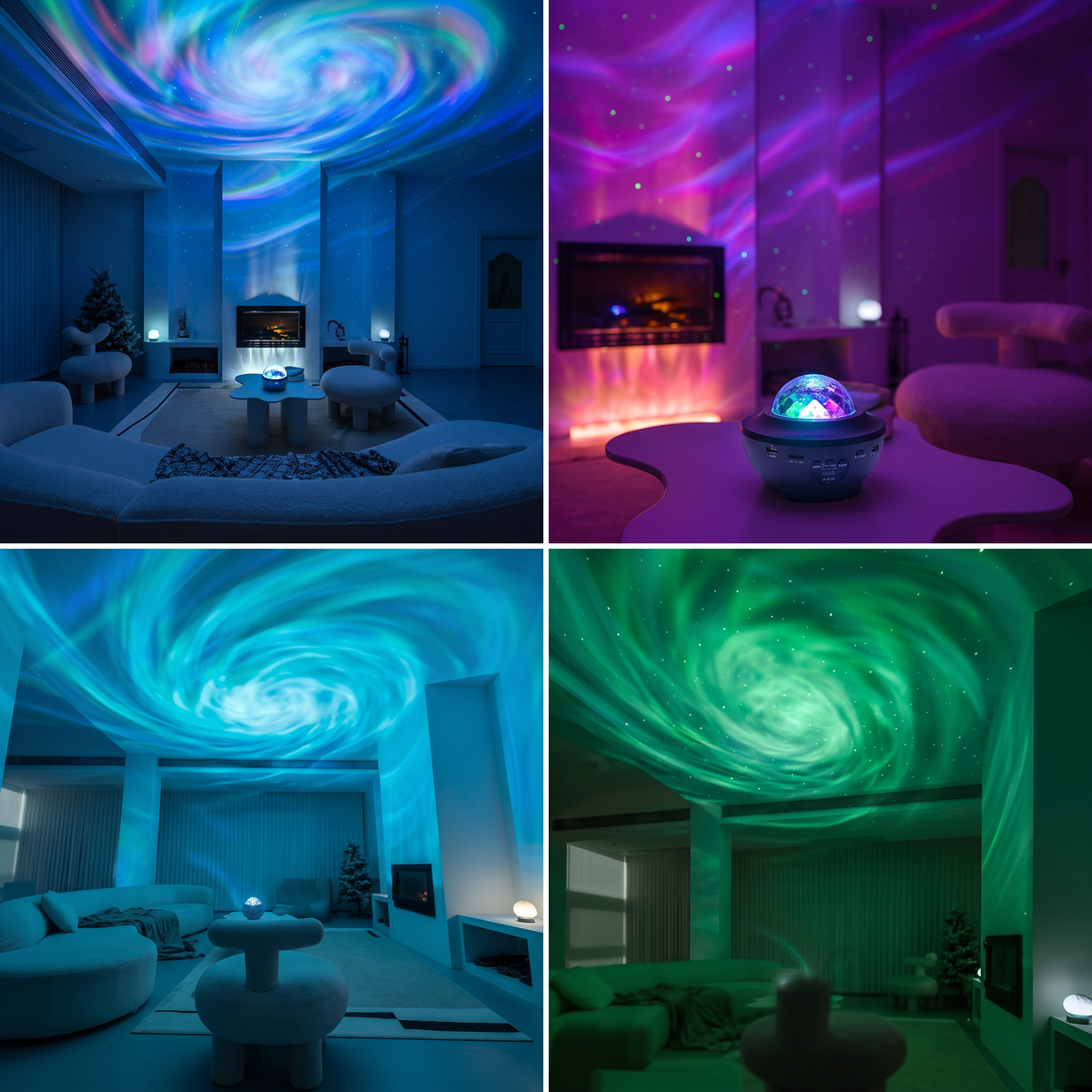 LED Starry Sky Galaxy Projector with Remote Control