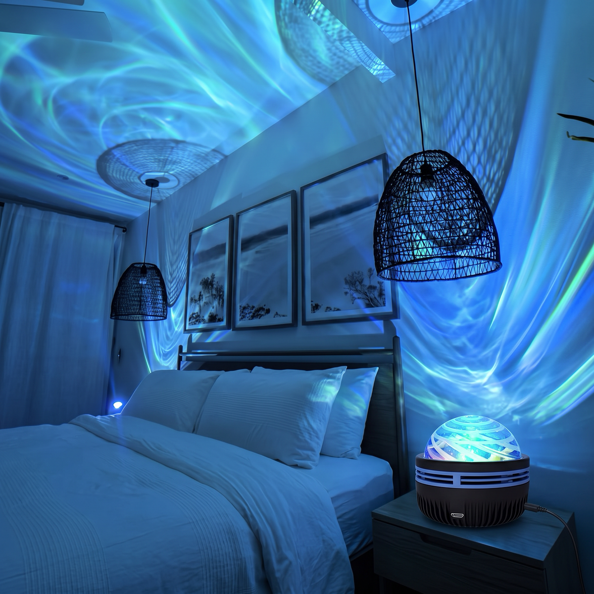 LED Starry Sky Galaxy Projector with Remote Control