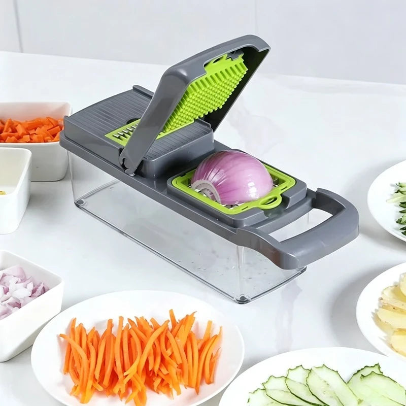 16-in-1 Vegetable Chopper with Container