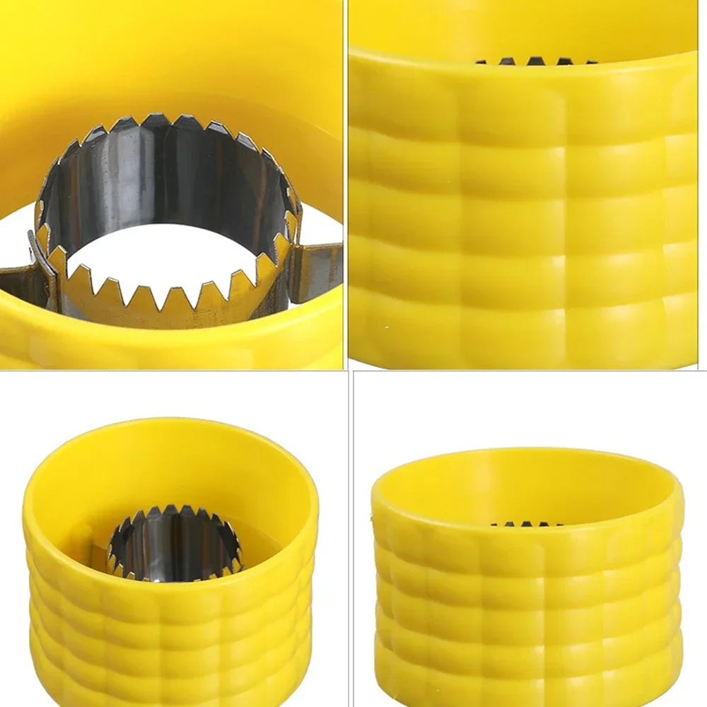 Stainless Steel Corn Stripper and Cob Kernel Remover