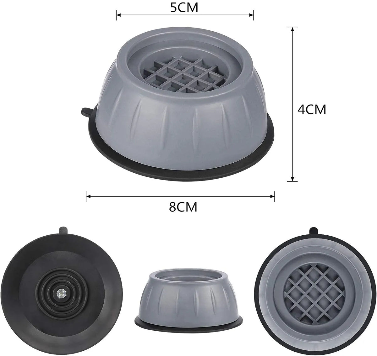 Washing Machine Anti-Vibration Pads – 4-Pack