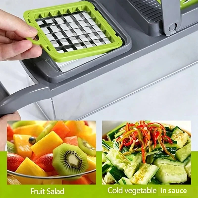 16-in-1 Vegetable Chopper with Container