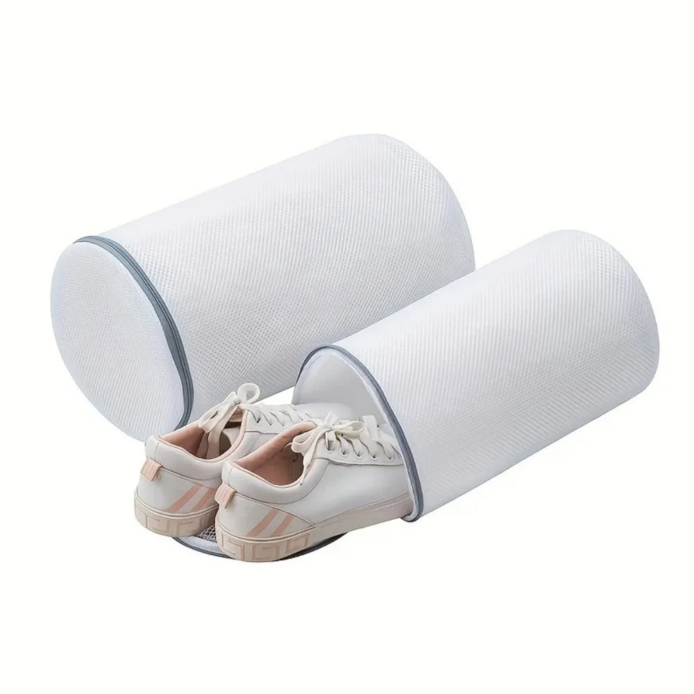 Shoe Washing Bag for Sneakers, Mesh Zipper