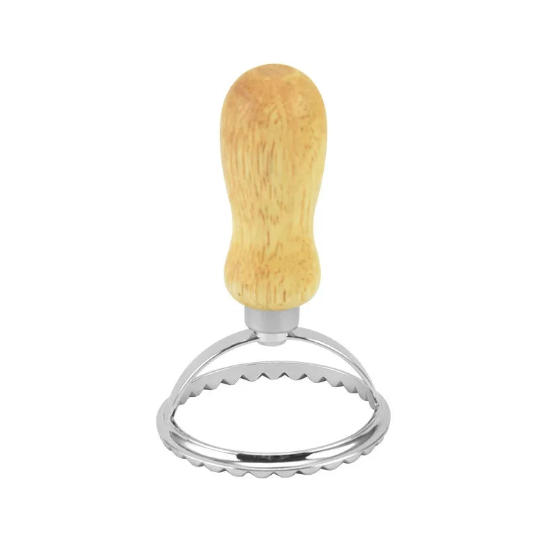 Dumpling & Ravioli Cutter Set with Wood Handle