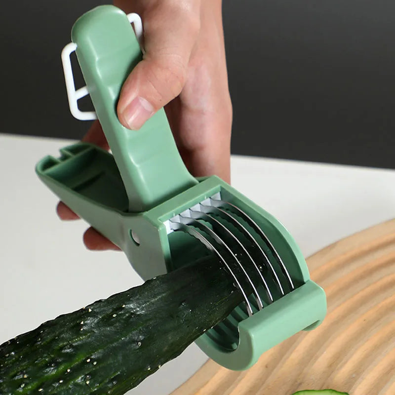 Multifunctional Stainless Steel Vegetable and Fruit Slicer