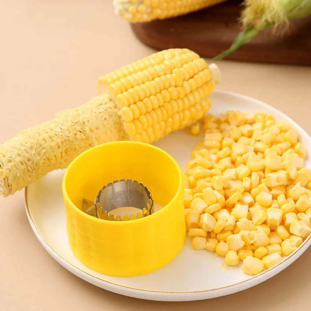 Stainless Steel Corn Stripper and Cob Kernel Remover