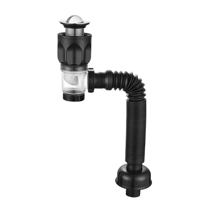 Flexible Universal Sink Drain Pipe with Odor Protection