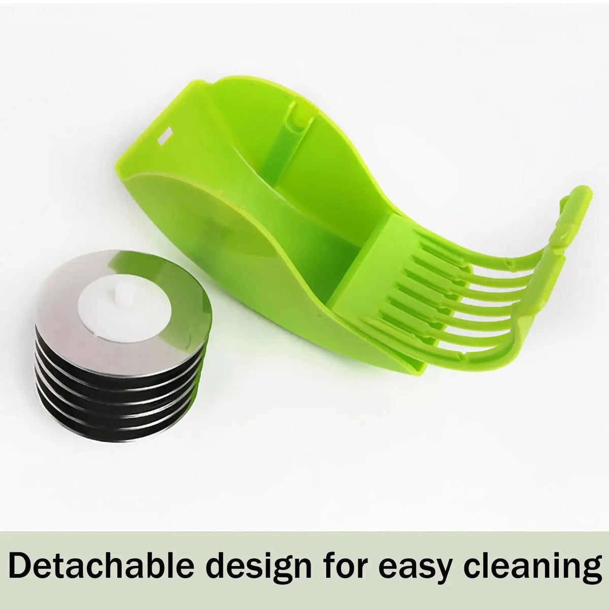 Manual Vegetable and Herb Chopper Roller with 6 Blades