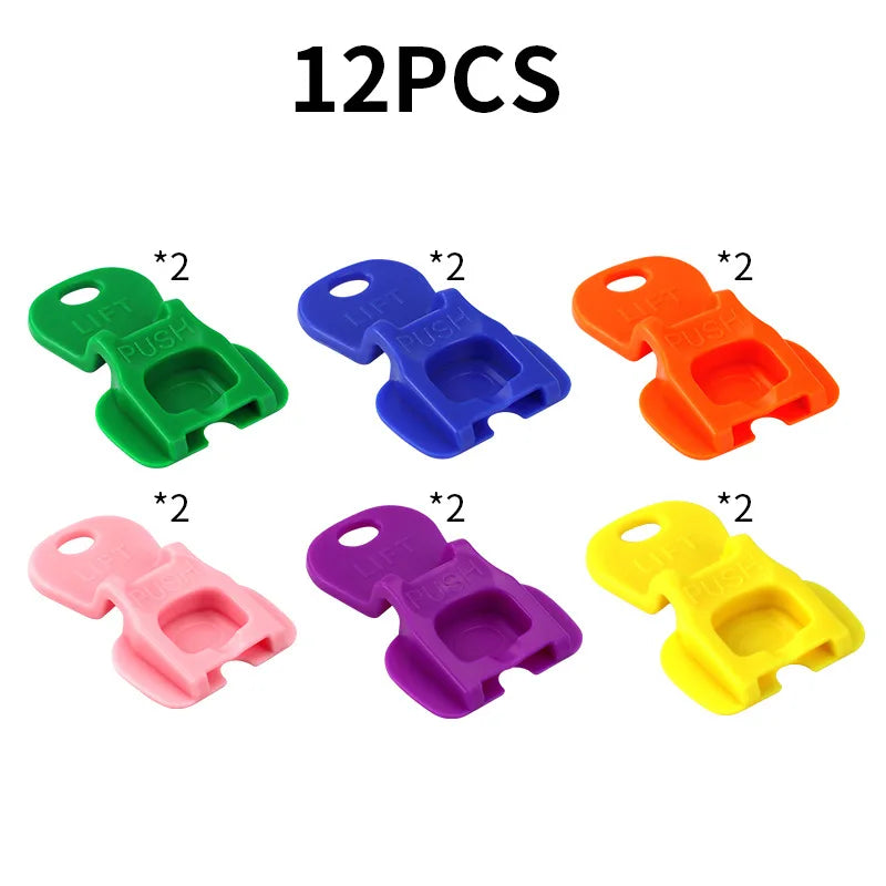 Can Tab Opener Set, 12-Piece Stainless Steel with Protective Cover
