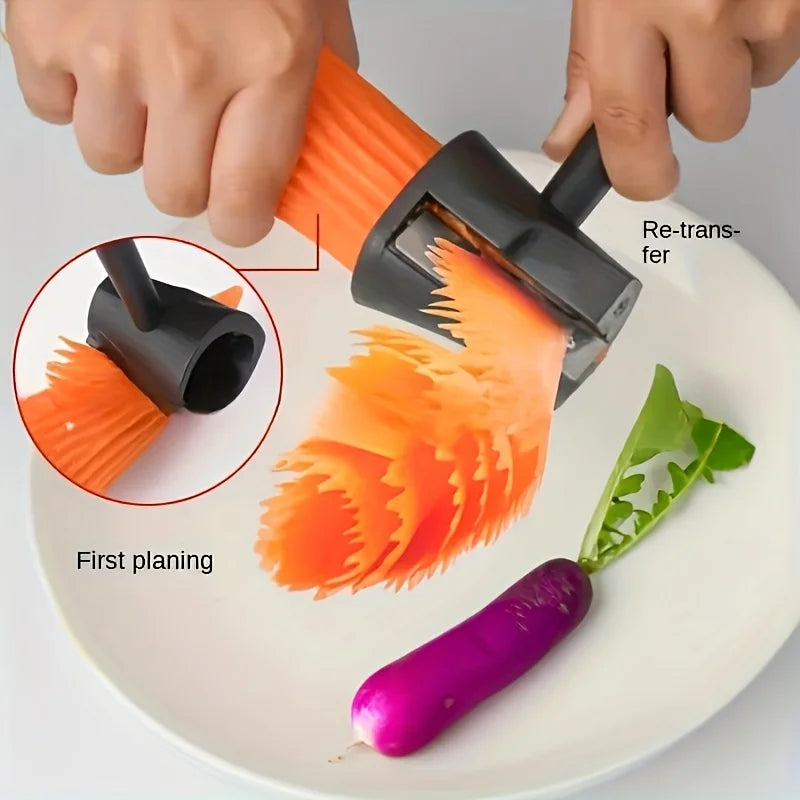 Stainless Steel Spiral Vegetable Ribbon Slicer