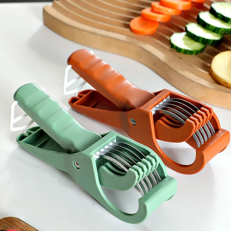 Multifunctional Stainless Steel Vegetable and Fruit Slicer