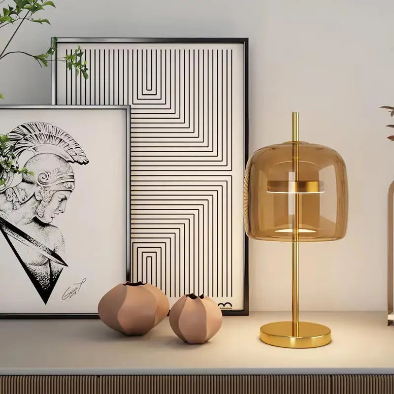 Nordic Glass Lamp