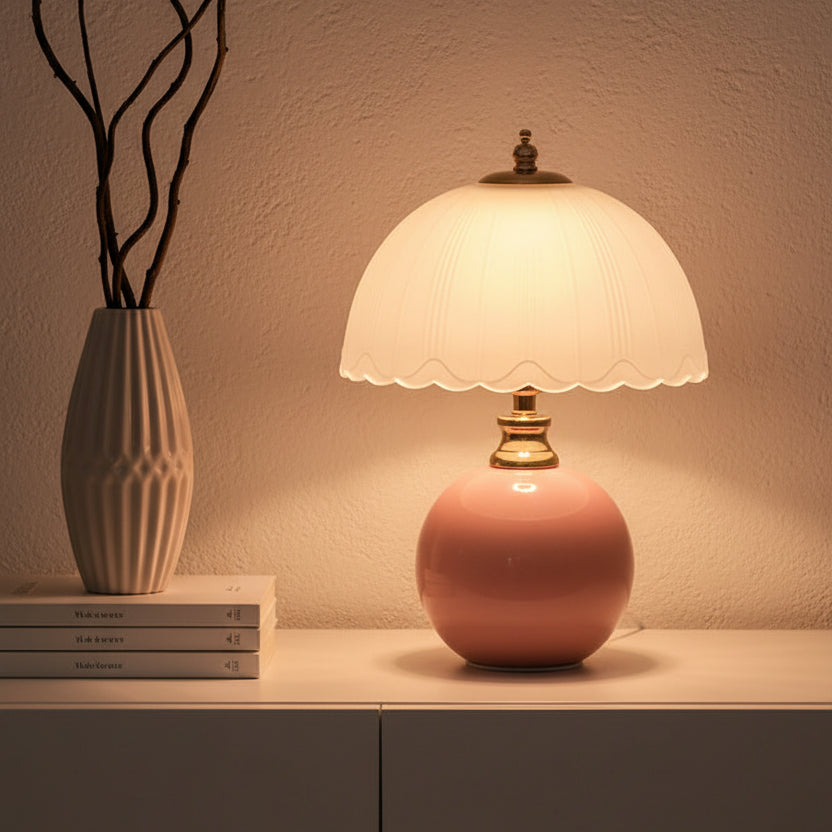 Ceramic & Glass Bedside