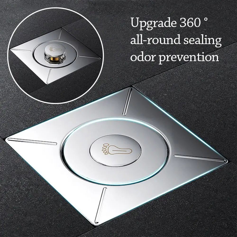 Stainless Steel Pop Up Shower Floor Drain