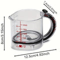 Adjustable 4-in-1 Measuring Cup with Scraper