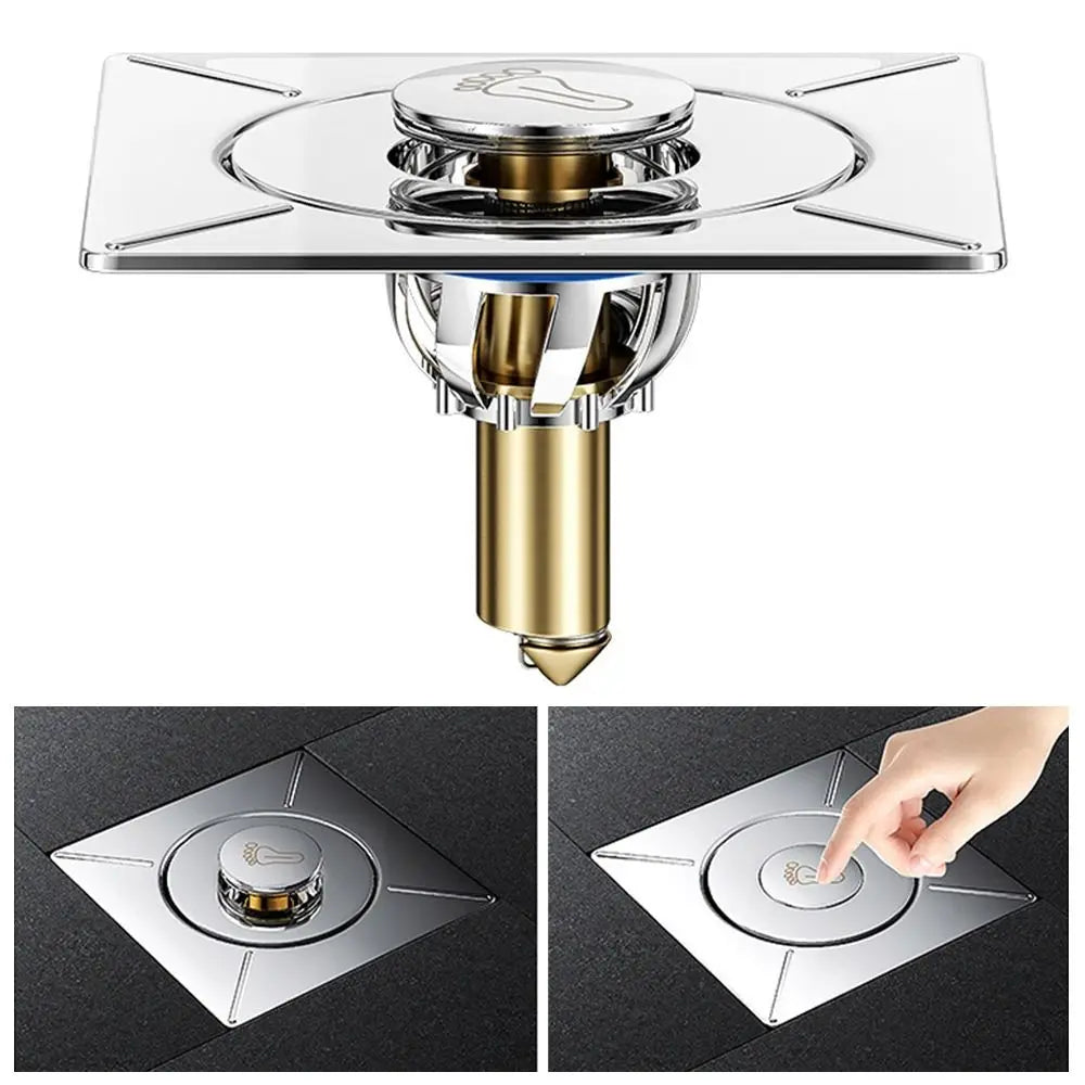 Stainless Steel Pop Up Shower Floor Drain