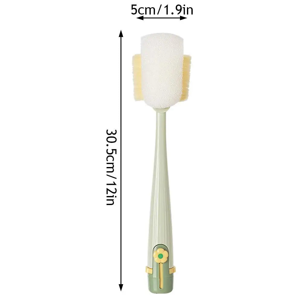 5-in-1 Cup Cleaning Brush Bottle Straw Crevice Sponge Cleaner for Thermos