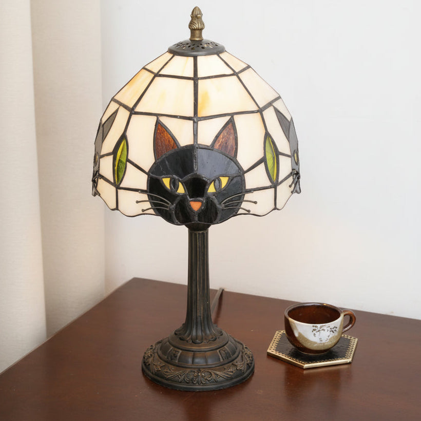 Black Cat Stained Glass