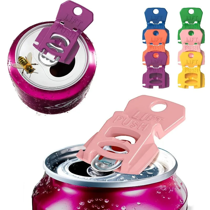Can Tab Opener Set, 12-Piece Stainless Steel with Protective Cover