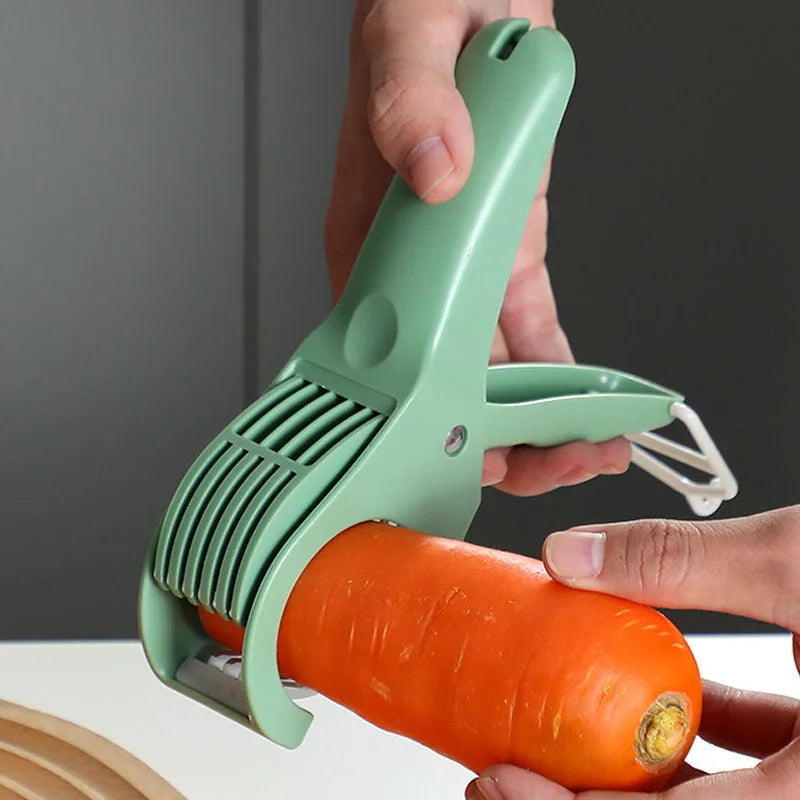 Multifunctional Stainless Steel Vegetable and Fruit Slicer