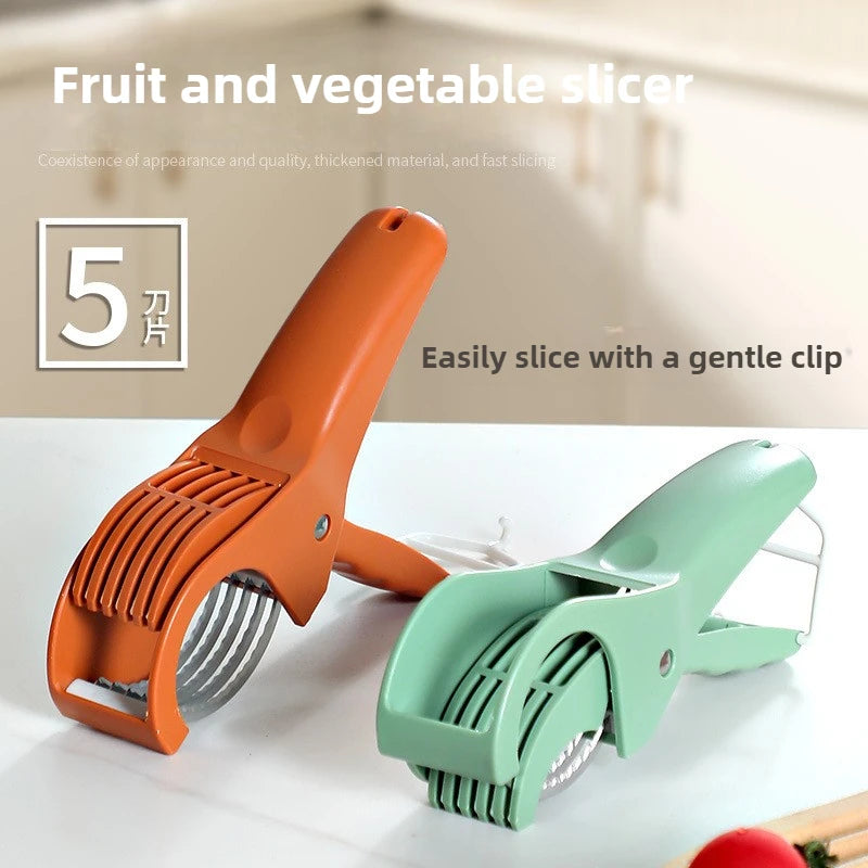 Multifunctional Stainless Steel Vegetable and Fruit Slicer