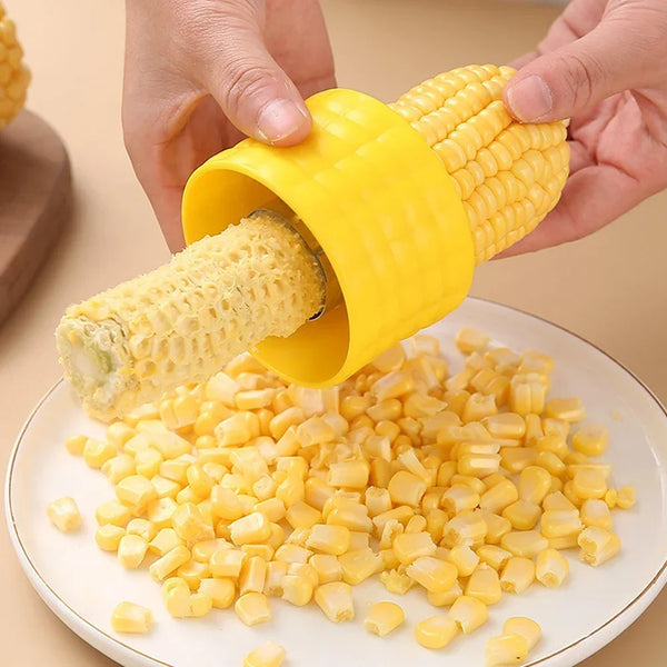 Stainless Steel Corn Stripper and Cob Kernel Remover