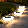 Lot de 2 lampes de chemin de jardin à disque
