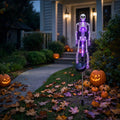 Lampe solaire d Halloween en forme de squelette