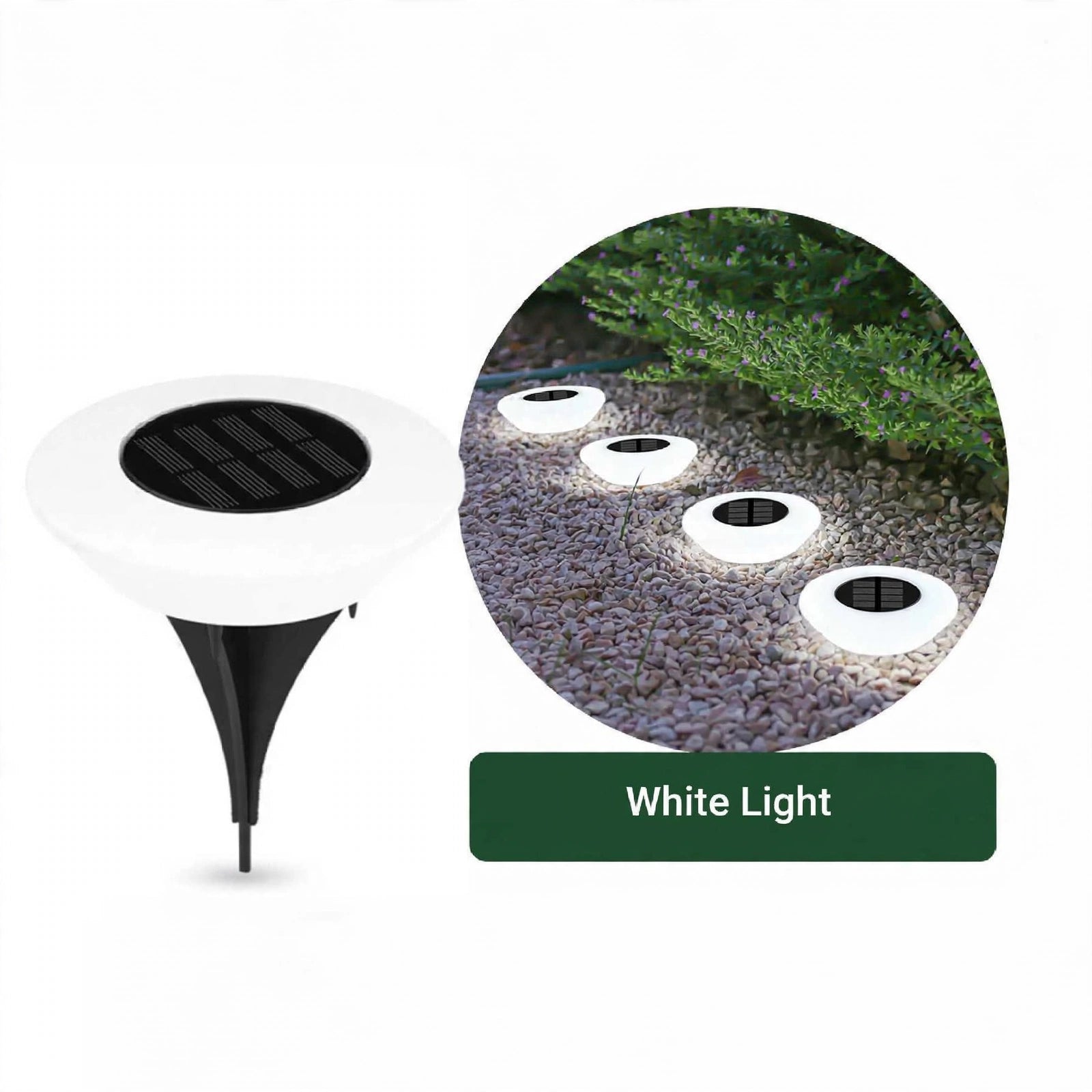 Garden Pathway Disk Lamp