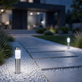 Lot de 2 lampes solaires pour allée, étanches IP65