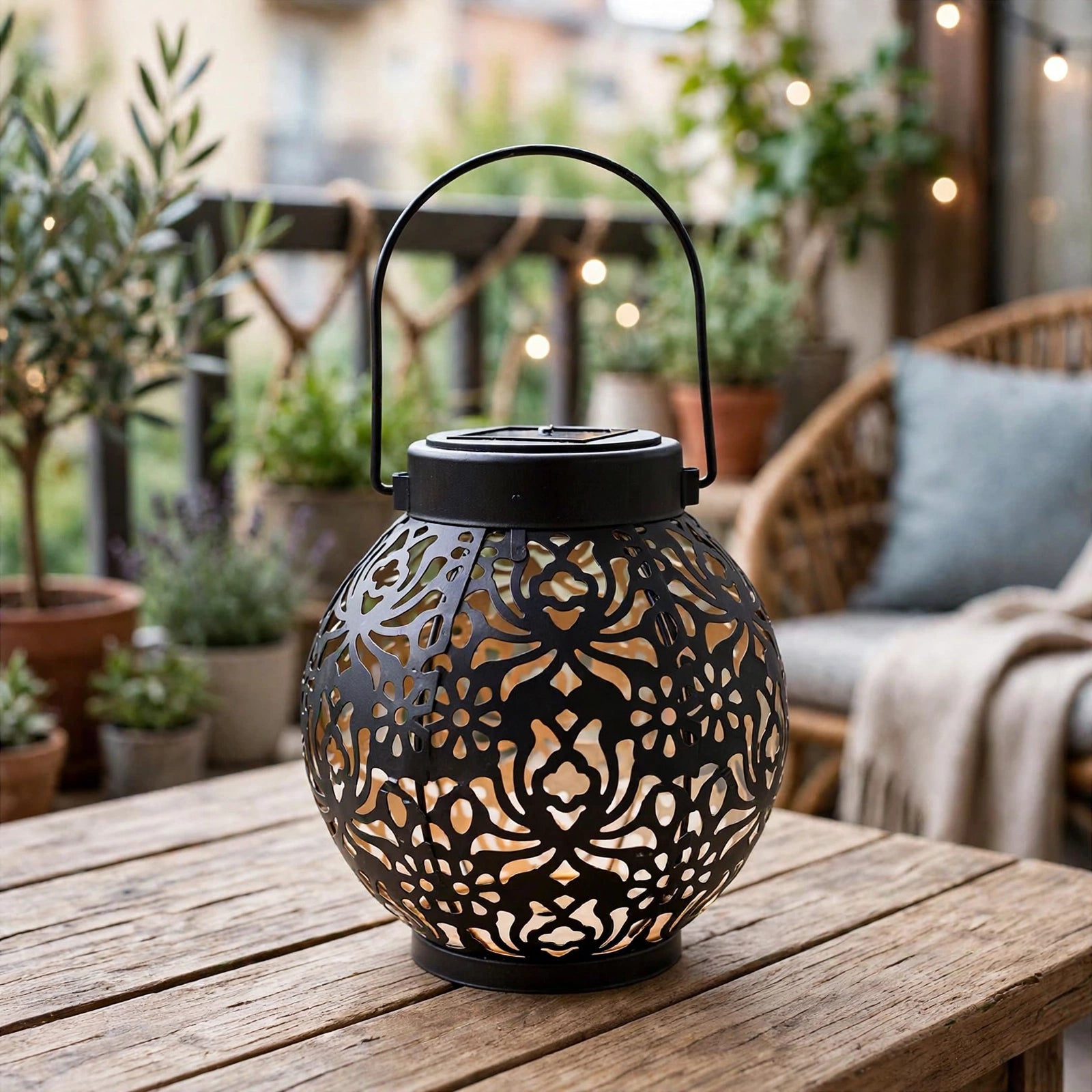 Solar Garden Lantern LED Waterproof
