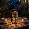 Lanterne solaire suspendue pour terrasse et jardin