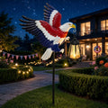 Lampe solaire Aigle, Patriotique
