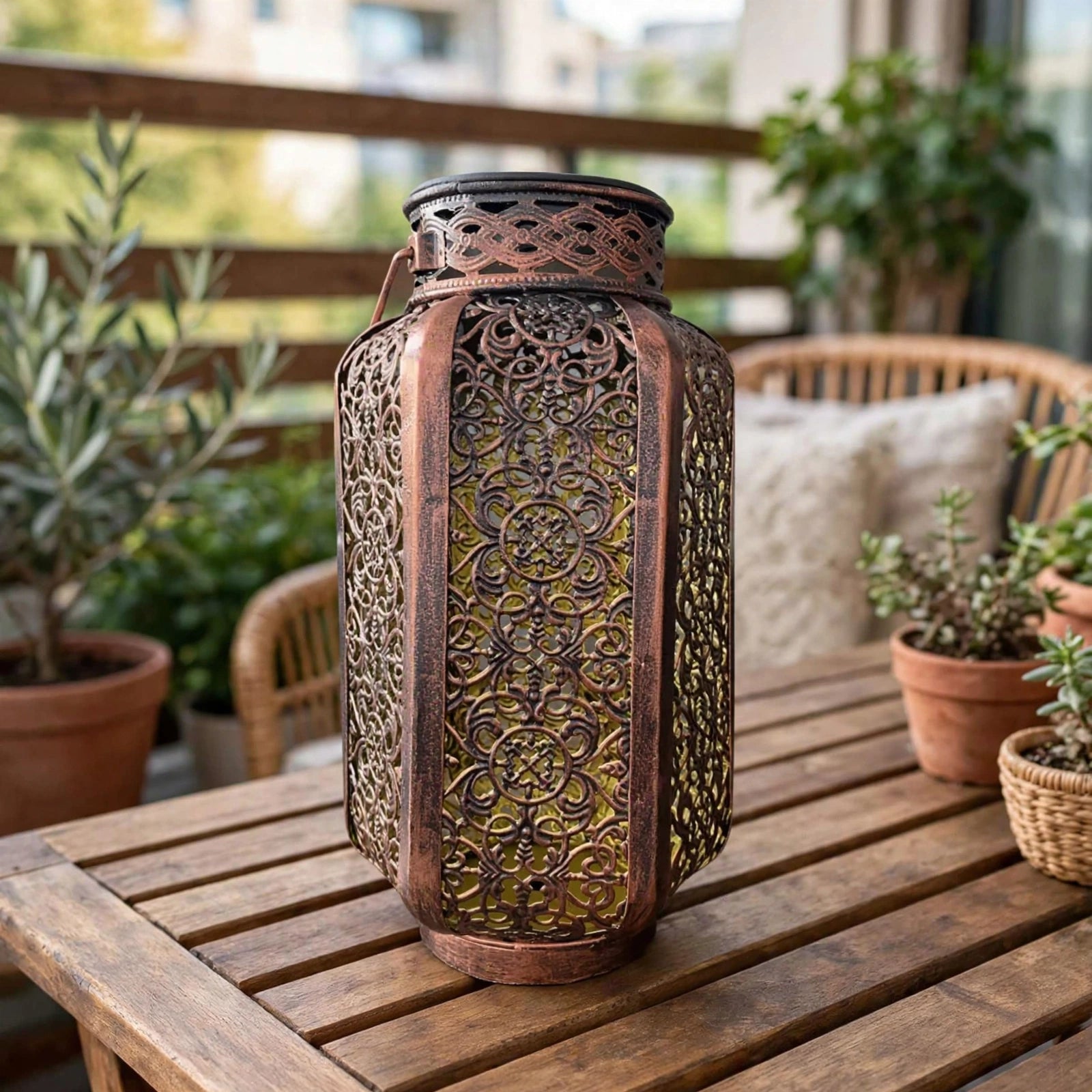 Solar Hanging Lantern Vintage Waterproof