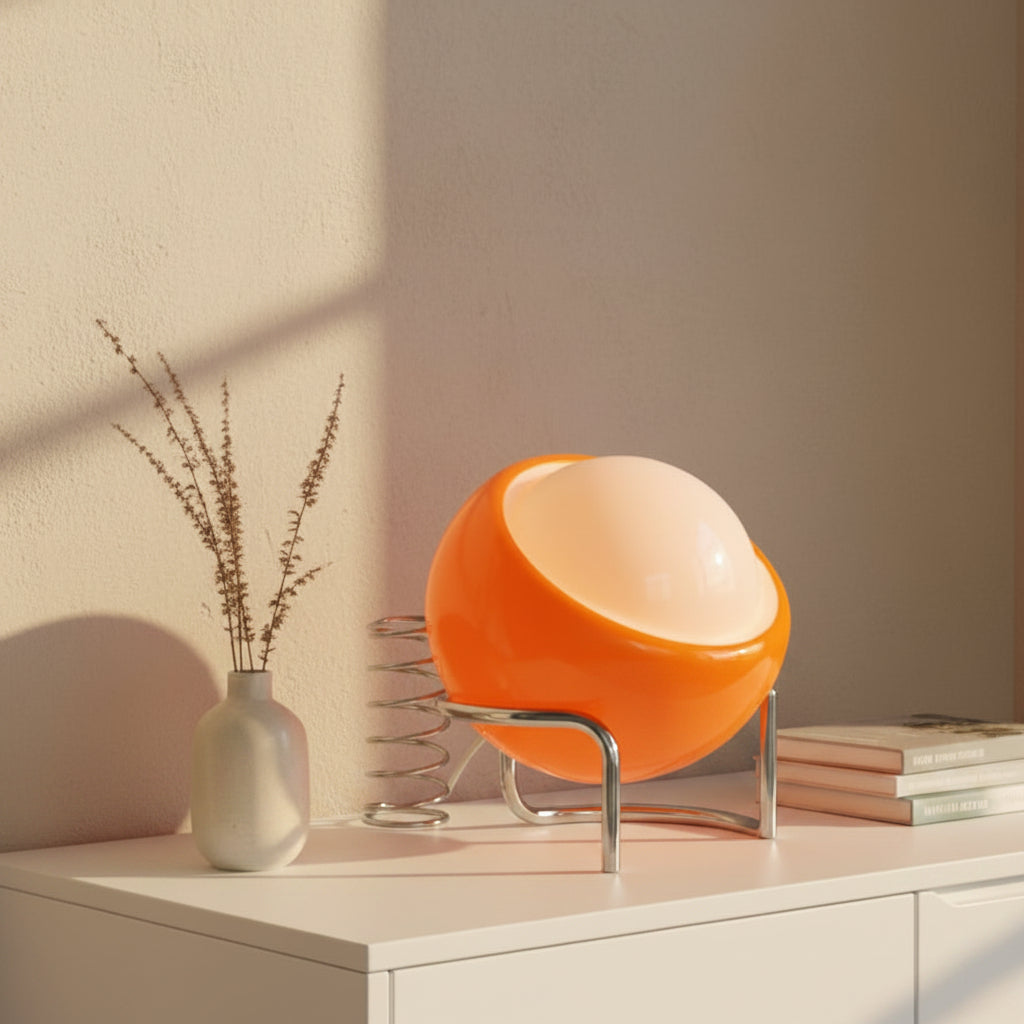 Spring Orange Lamp
