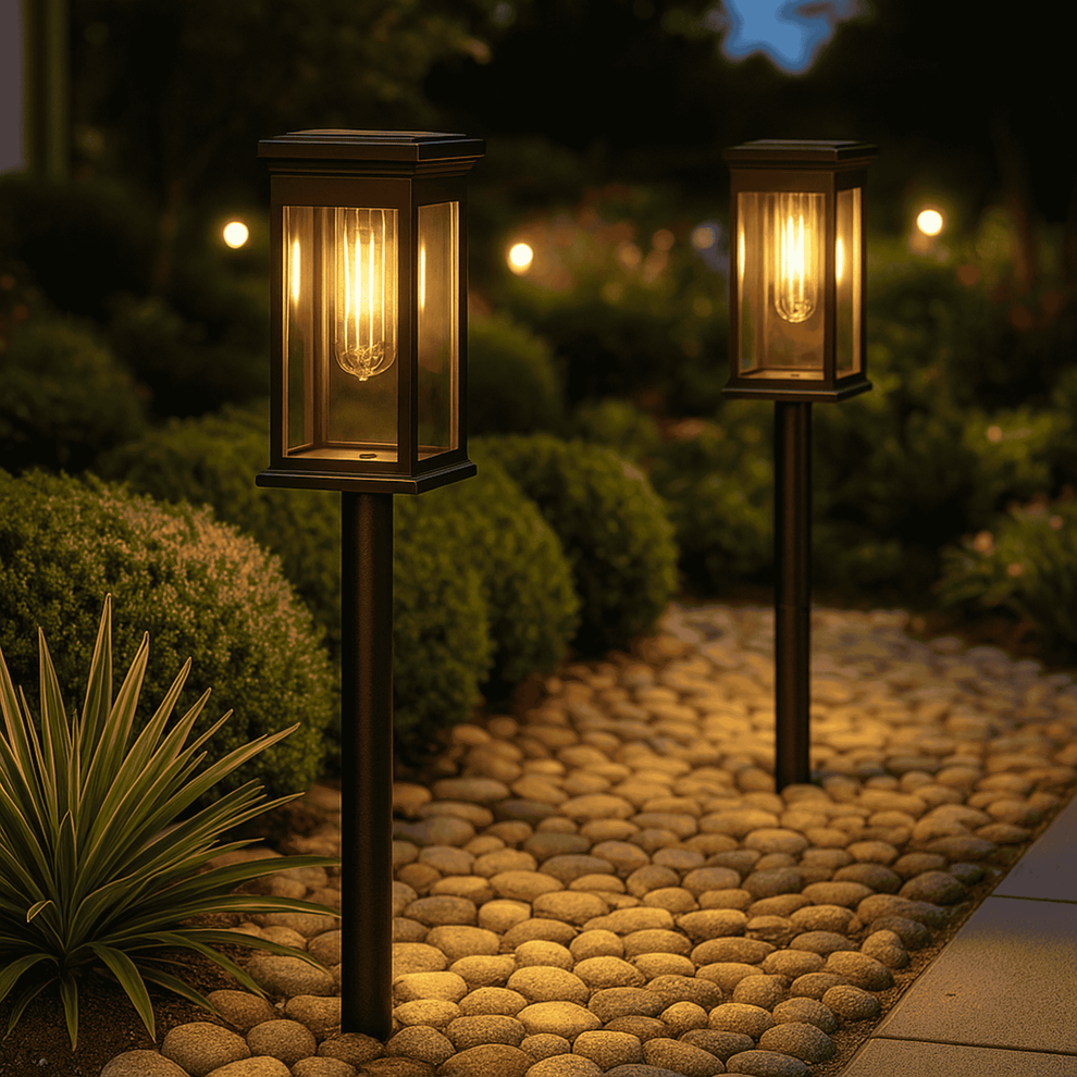 Solar Pathway Lights LED Waterproof