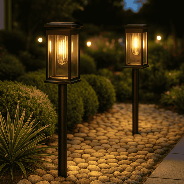 Solar Pathway Lights LED Waterproof